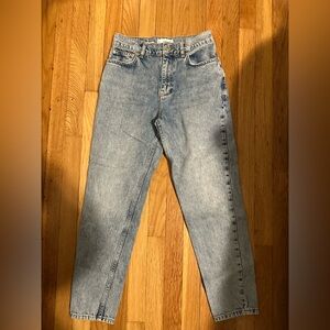 Mango Light Blue Mom Jeans